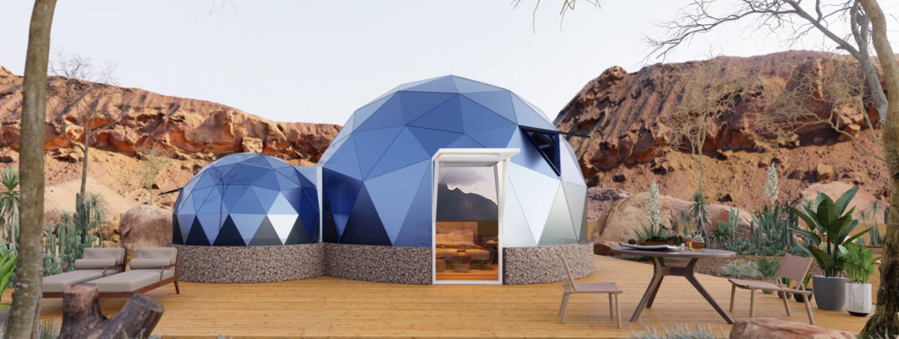 东台市球形智能光伏玻璃星空房